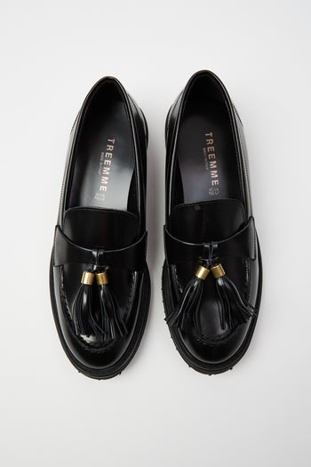 Tre Emme Mocassino Nero Donna - 8