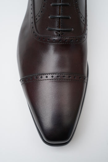 Tre Emme Stringata Oxblood Uomo - 4