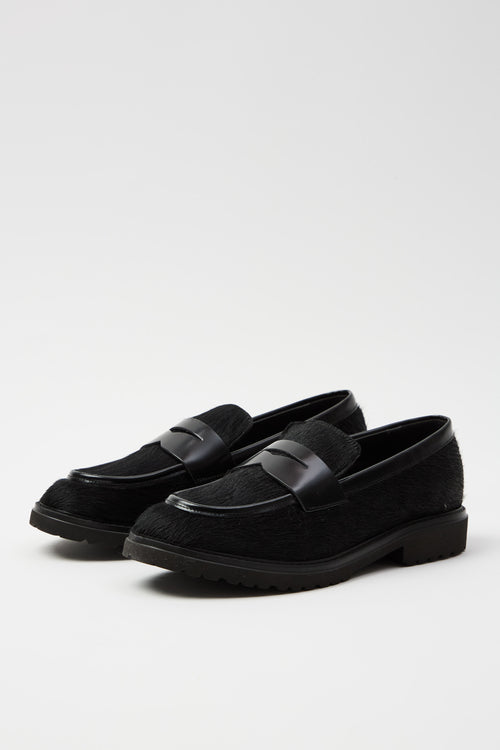 Tre Emme Mocassino Nero Donna - 2