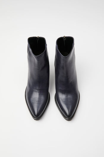 Tre Emme Stivaletto Blu Donna - 5