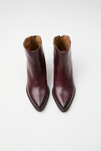Tre Emme Stivaletto Bordeaux Donna - 3