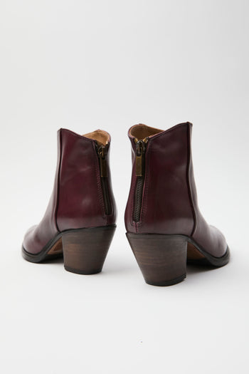 Tre Emme Stivaletto Bordeaux Donna - 5