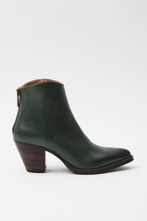Tre Emme Stivaletto Verde Donna