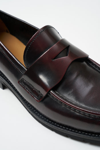 Tre Emme Mocassino Bordeaux Donna - 4