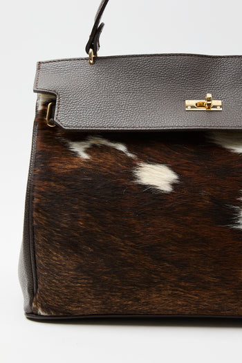 Tre Emme Borsa Moro+mucca Donna - 5