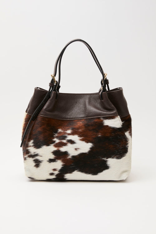 Tre Emme Borsa Moro+mucca Donna