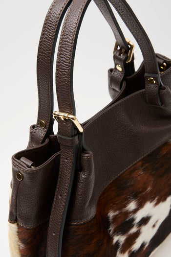 Tre Emme Borsa Moro+mucca Donna - 5
