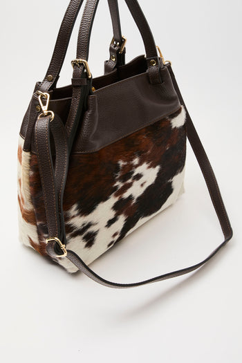 Tre Emme Borsa Moro+mucca Donna - 8