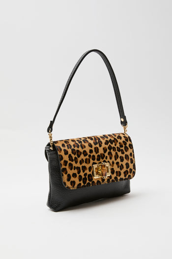 Tre Emme Borsa Nero/leopardato Piccolo Donna - 3