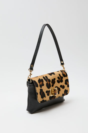 Tre Emme Borsa Nero/leopardato Donna - 3