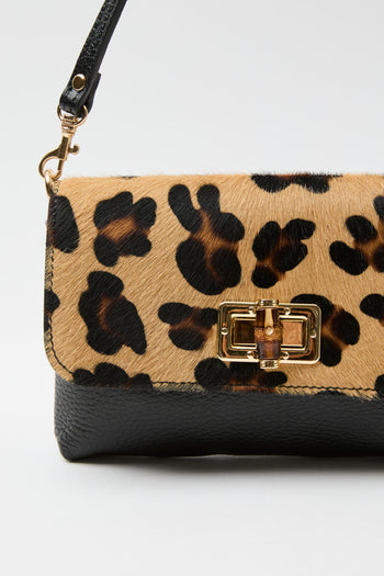 Tre Emme Borsa Nero/leopardato Donna - 4