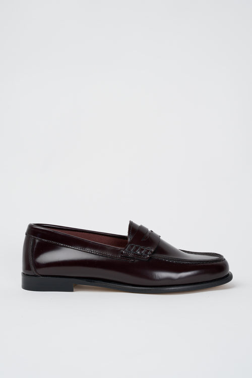 Tre Emme Mocassino Bordeaux Donna