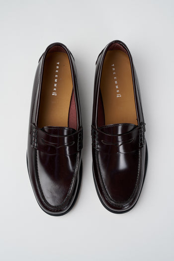 Tre Emme Mocassino Bordeaux Donna - 4