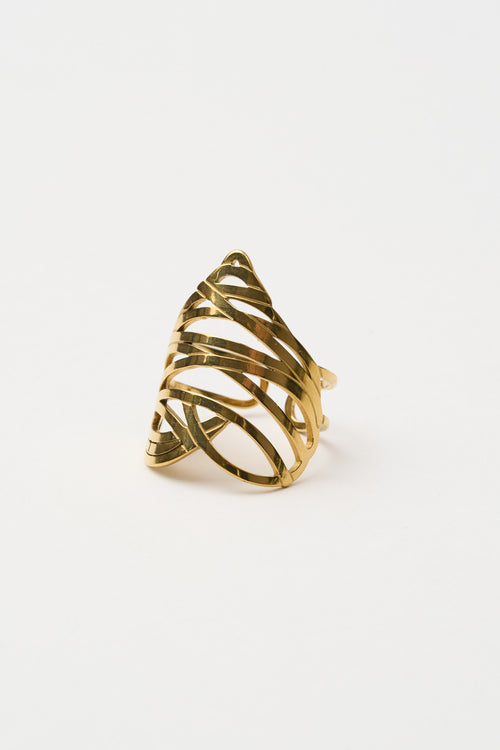 Tre Emme Anelli Oro Cuore Rete Donna