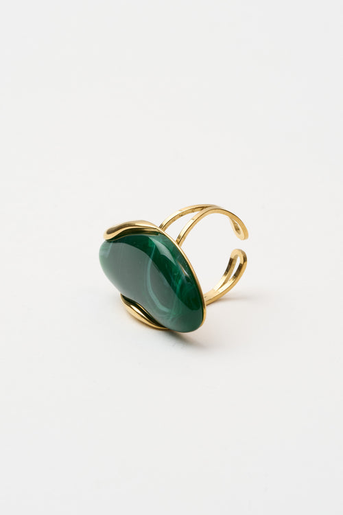 Tre Emme Anelli Oro Verde Donna