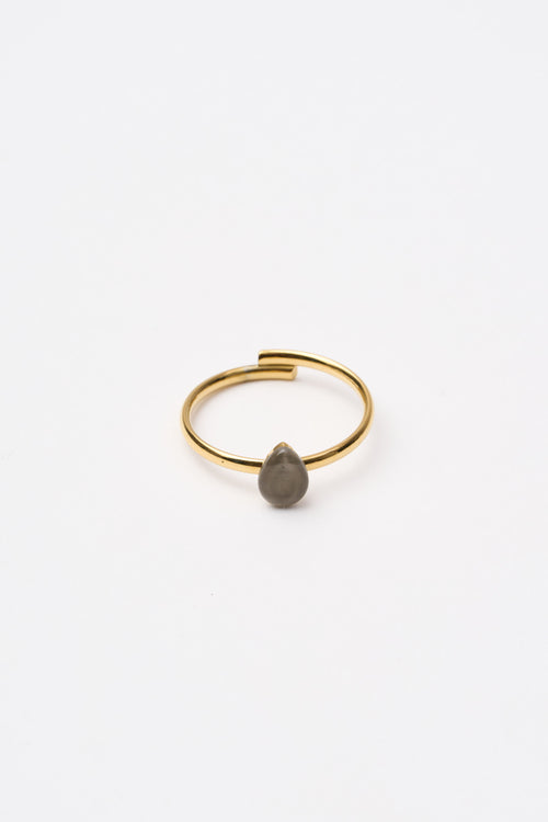 Tre Emme Anelli Oro Goccia Grigio Donna