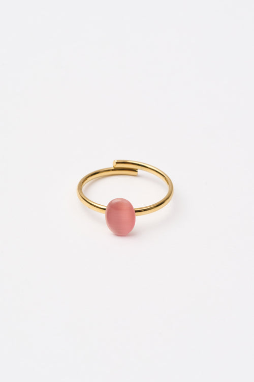 Tre Emme Anelli Oro Rosa Ovale Donna