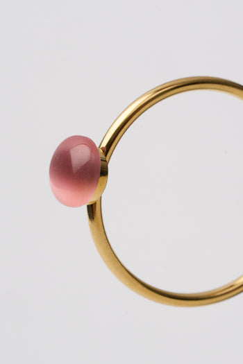 Tre Emme Anelli Oro Rosa Ovale Donna - 3