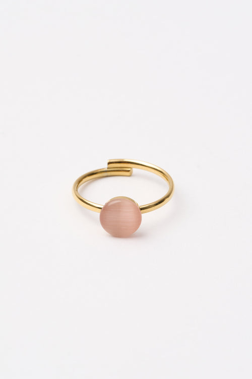 Tre Emme Anelli Oro Rosa Tondo Donna