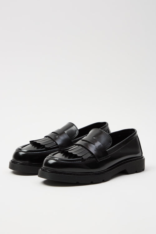 Tre Emme Mocassino Nero Donna - 2