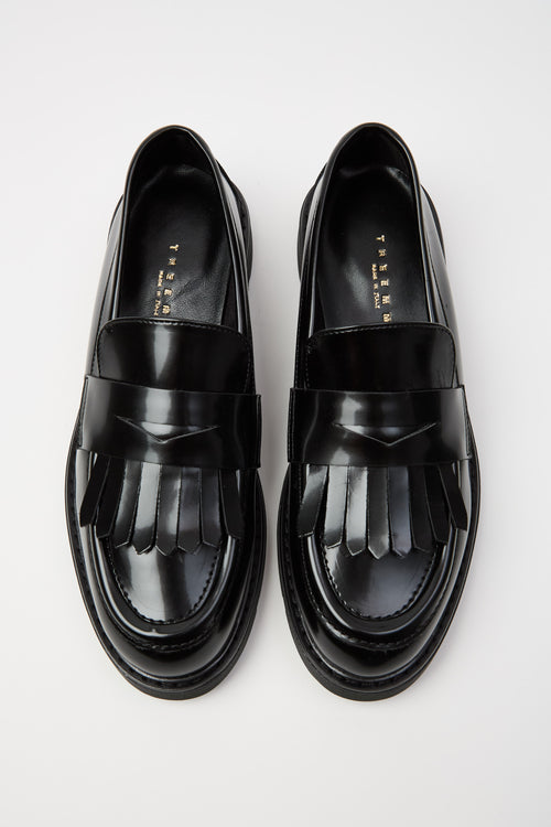 Tre Emme Mocassino Nero Donna