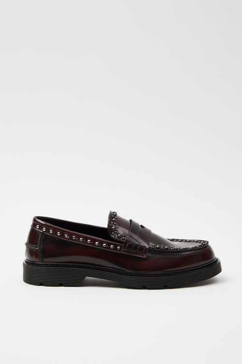 Tre Emme Mocassino Bordeaux Donna