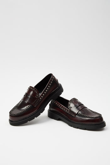 Tre Emme Mocassino Bordeaux Donna - 3