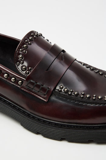Tre Emme Mocassino Bordeaux Donna - 4