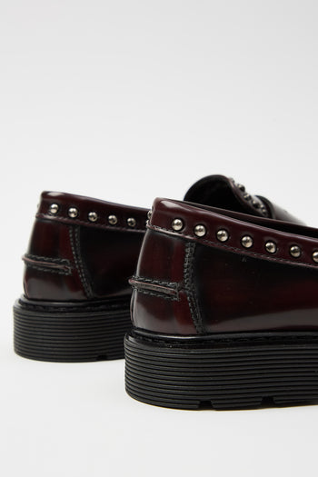 Tre Emme Mocassino Bordeaux Donna - 5