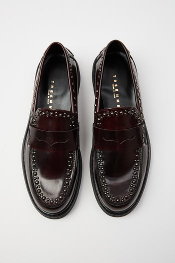 Tre Emme Mocassino Bordeaux Donna - 7