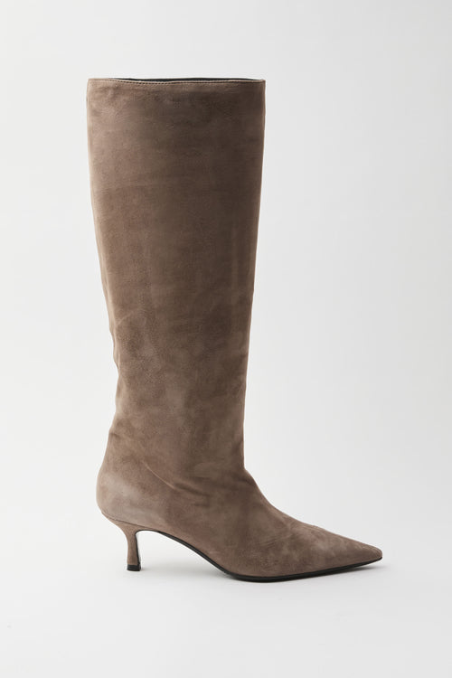 Tre Emme Stivale Taupe Donna