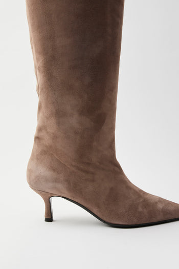 Tre Emme Stivale Taupe Donna - 6