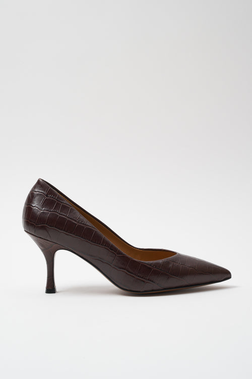 Tre Emme Décolleté Marrone Donna