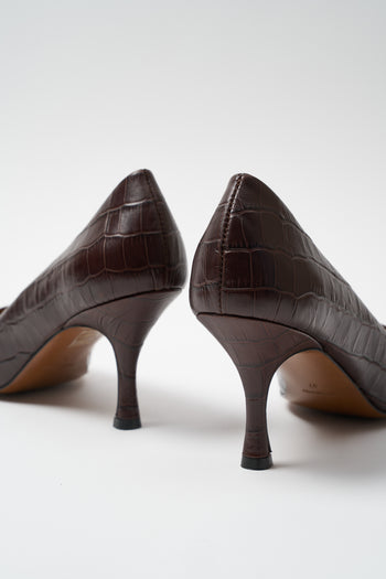 Tre Emme Décolleté Marrone Donna - 5