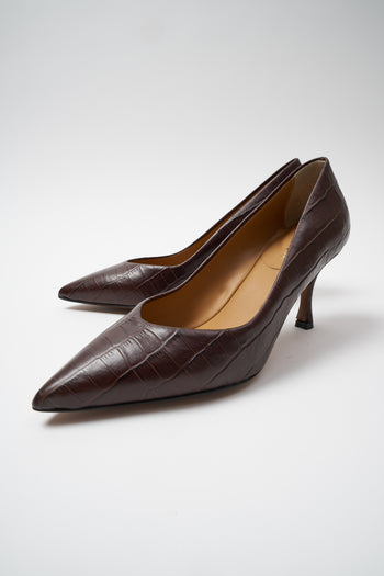 Tre Emme Décolleté Marrone Donna - 6