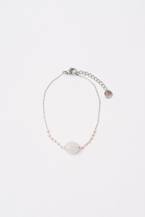 Tre Emme Bracciali Argento+bianco Donna
