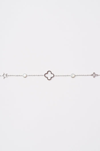 Tre Emme Bracciali Argento+bianco Donna - 3