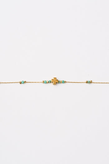 Tre Emme Bracciali Oro+acquamarina Donna - 3