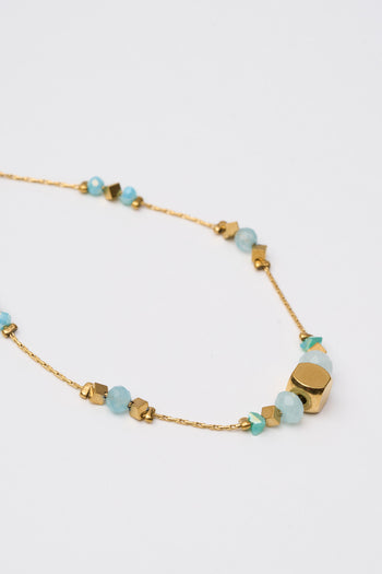 Tre Emme Bracciali Oro+acquamarina Donna - 3