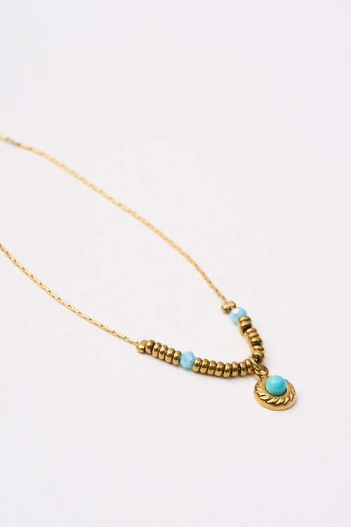 Tre Emme Bracciali Oro+azzurro Donna - 2