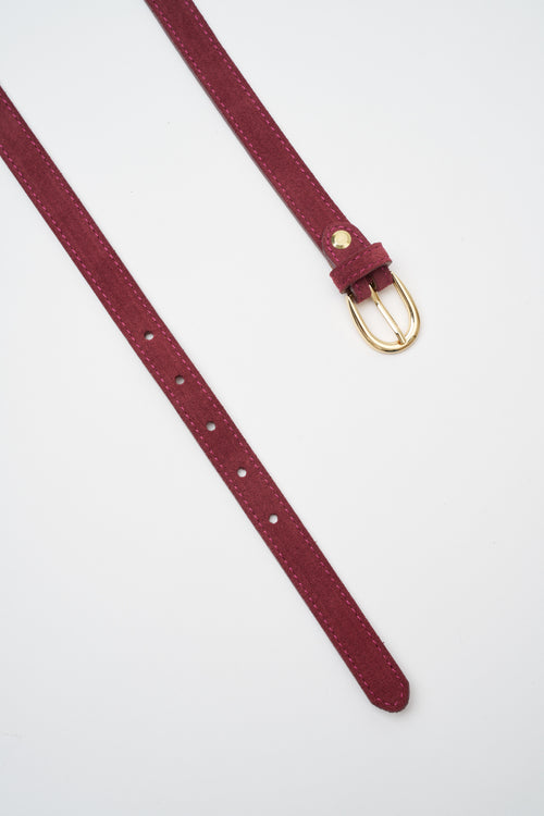 Tre Emme Cintura Bordeaux Donna - 2