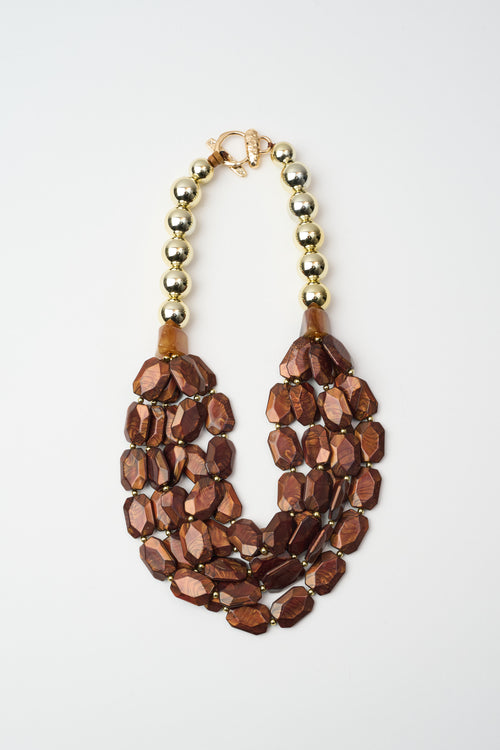 Tre Emme Collane Oro+bronzo Donna