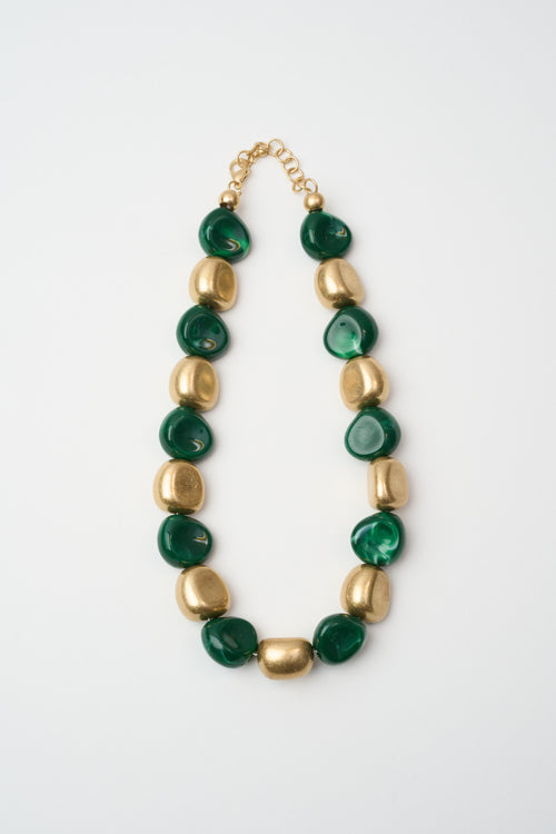 Tre Emme Collane Oro+verde Donna