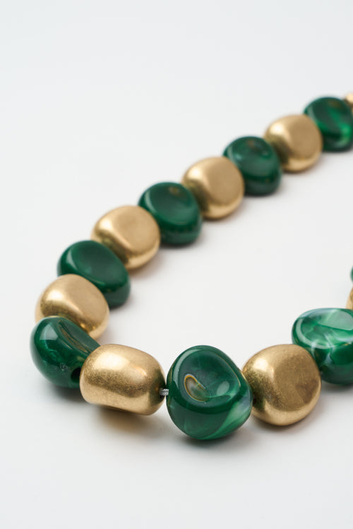 Tre Emme Collane Oro+verde Donna - 2