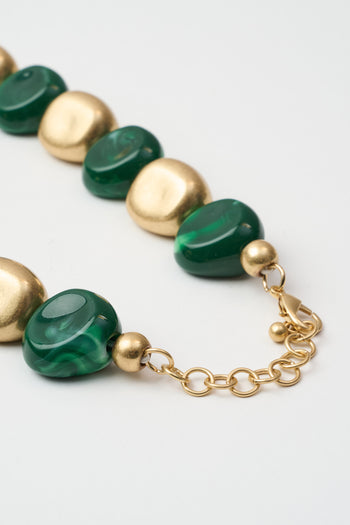 Tre Emme Collane Oro+verde Donna - 3