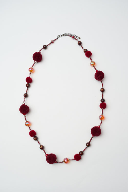Tre Emme Collane Bordeaux Donna