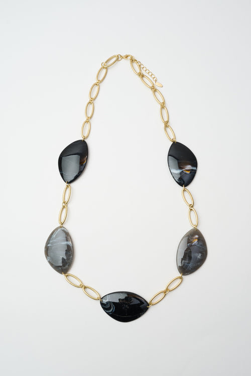 Tre Emme Collane Oro+nero Donna
