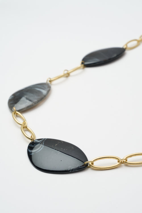 Tre Emme Collane Oro+nero Donna - 2