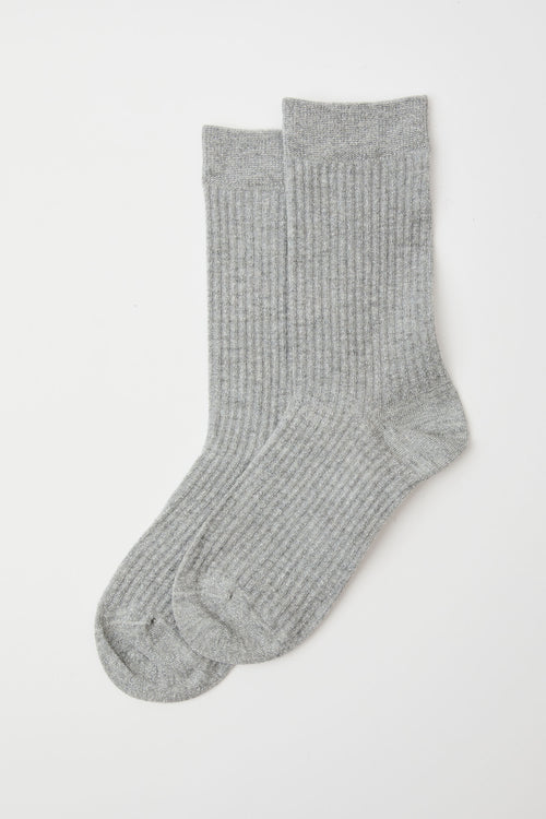 Tre Emme Calzini Grigio Chiaro Donna