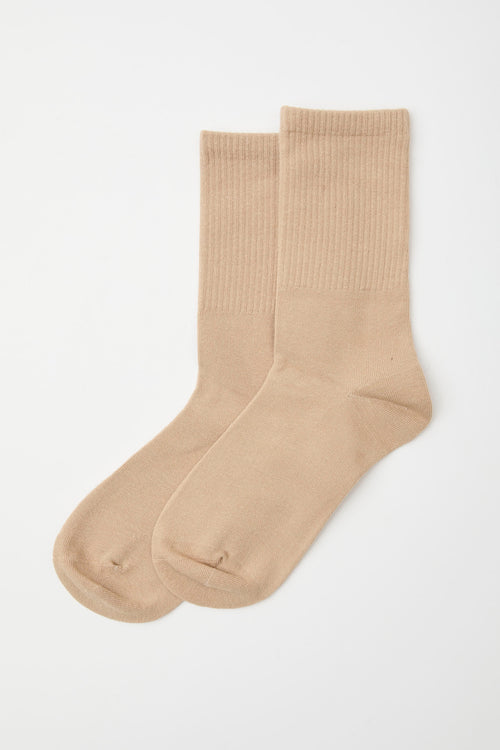 Tre Emme Calzini Beige Donna